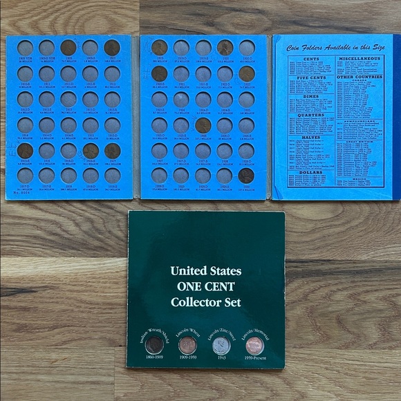 Vintage Coin Collection in Books - Picture 4 of 4